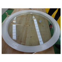 China manufacturer color customized frame round window